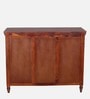 Mayur Sheesham Wood Cabinet In Honey Oak Finish