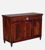 Mayur Sheesham Wood Cabinet In Honey Oak Finish
