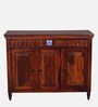 Mayur Sheesham Wood Cabinet In Honey Oak Finish