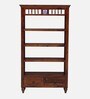 Mayur Sheesham Wood Bookshelf In Honey Oak Finish