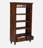 Mayur Sheesham Wood Bookshelf In Honey Oak Finish