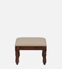 Mayur Sheesham Wood Nesting Coffee Table Set in Honey Oak Finish With Cushioned Stools