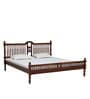 Mayur Sheesham Wood King Size Bed In Honey Oak Finish