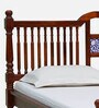 Mayur Sheesham Wood Queen Size Bed In Honey Oak Finish