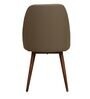 Mazi Solid Wood 6 Seater Dining Set in Autumn Brown Finish