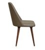Mazi Solid Wood 6 Seater Dining Set in Autumn Brown Finish
