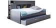 McTyler Teen Bed with Trundle & Storage in Prata Oak Finish McTyler Teen Bed with Trundle & Storage in Prata Oak Finish