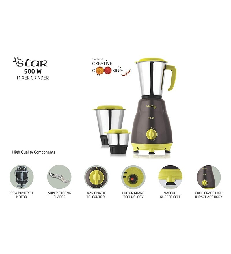 mccoy mixer grinder 500w