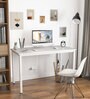 Writing Table in White Finish