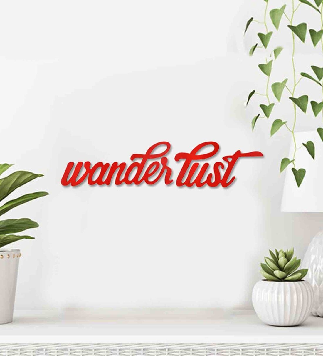 Buy MDF Wall Hanging In Red By Sehaz Artworks at 25 OFF by Sehaz