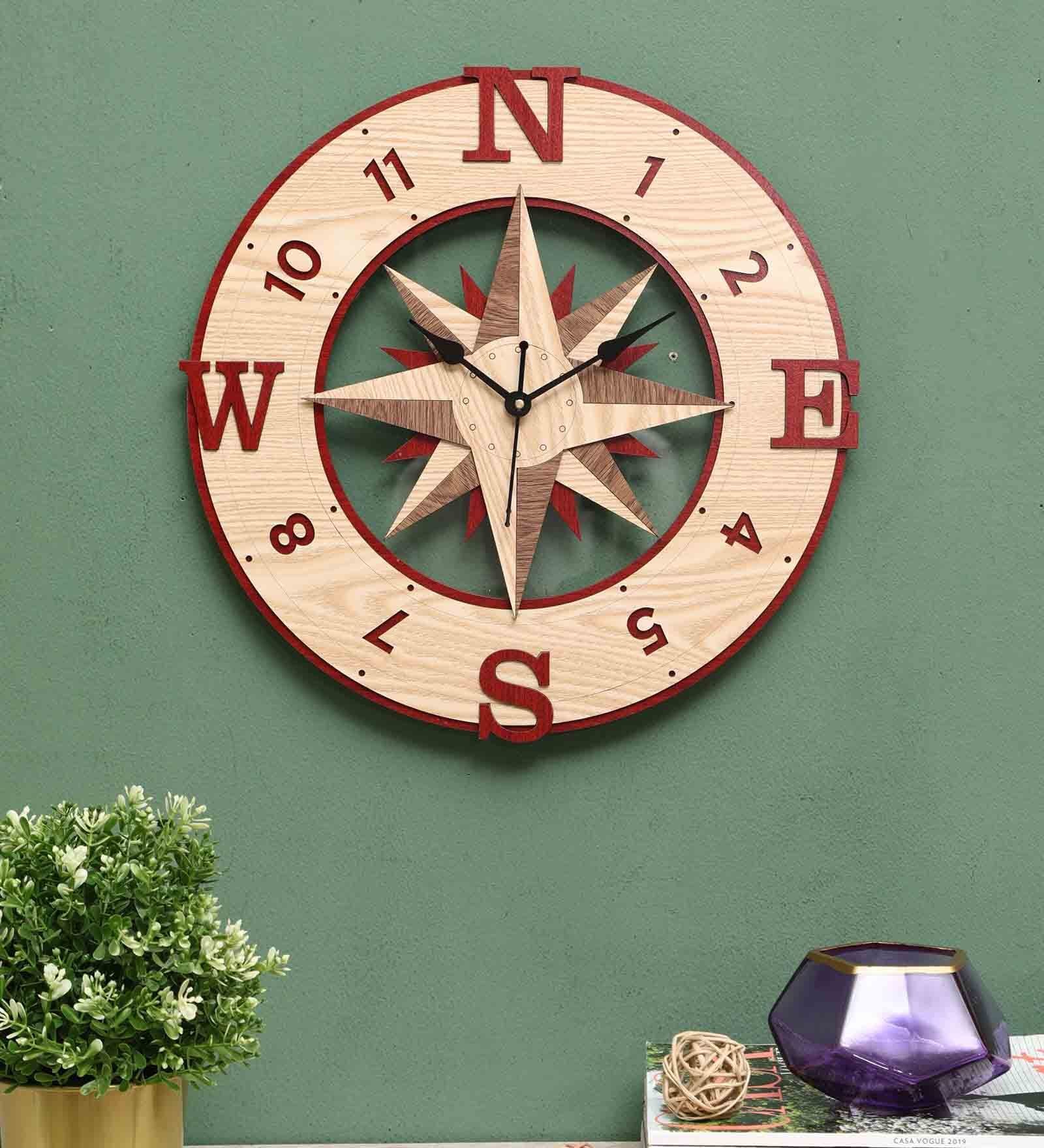 MDF And Acrylic Analog Aristocrat Wall Clock