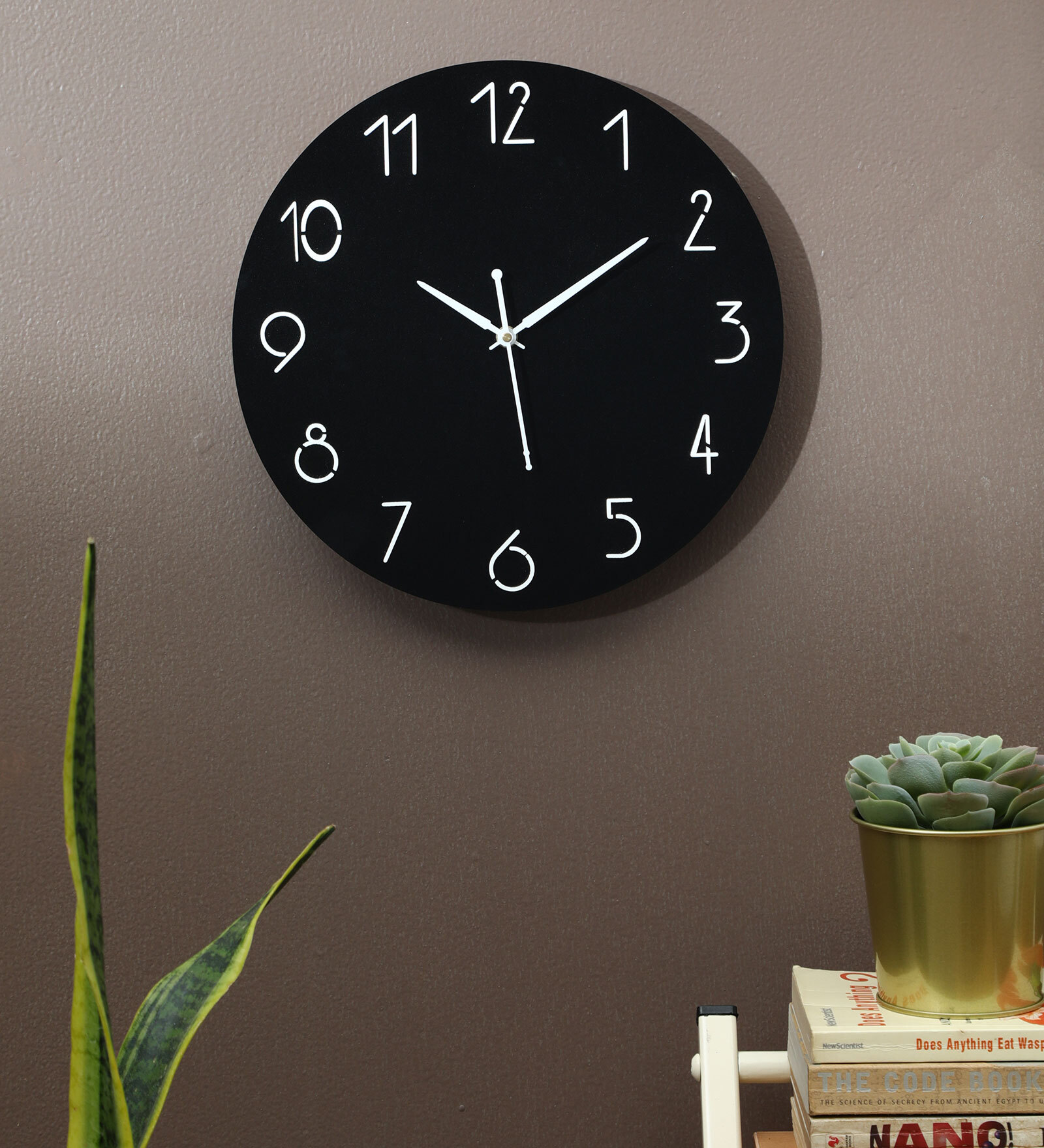 Grantham MDF And Acrylic Analog Elegance Wall Clock