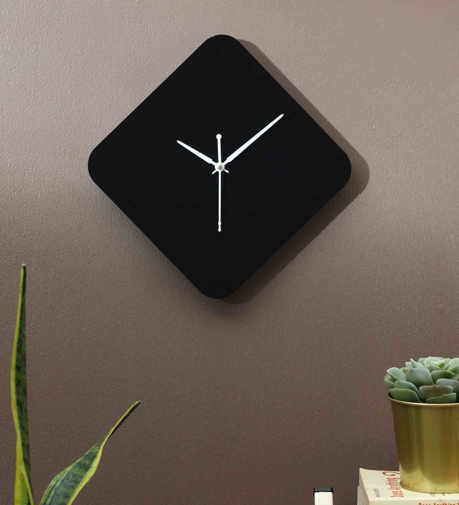 MDF And Acrylic Analog Pitch Wall Clock