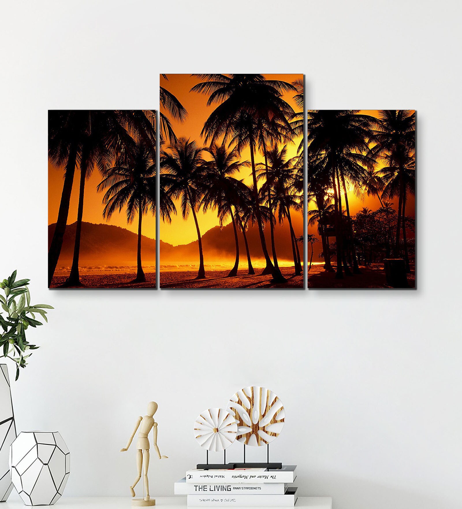 Buy MDF Digital Print Set of 3 Wall Art Painting at 43% OFF by Go ...
