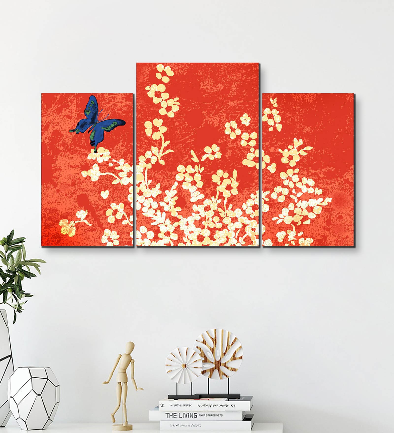 Buy MDF Digital Print Set of 3 Wall Art Painting at 36% OFF by Go ...