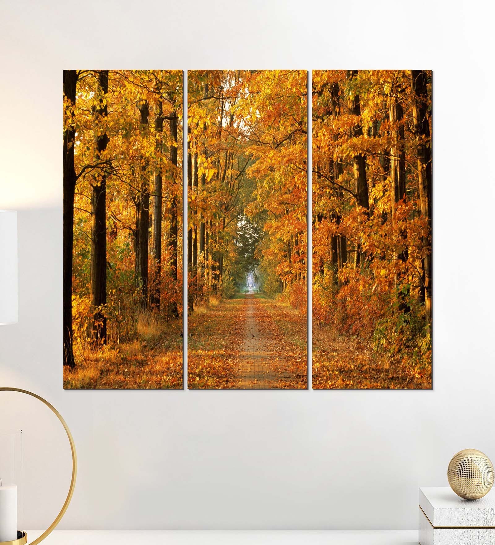Buy MDF Digital Print Set of 3 Wall Art Painting at 43% OFF by Go ...