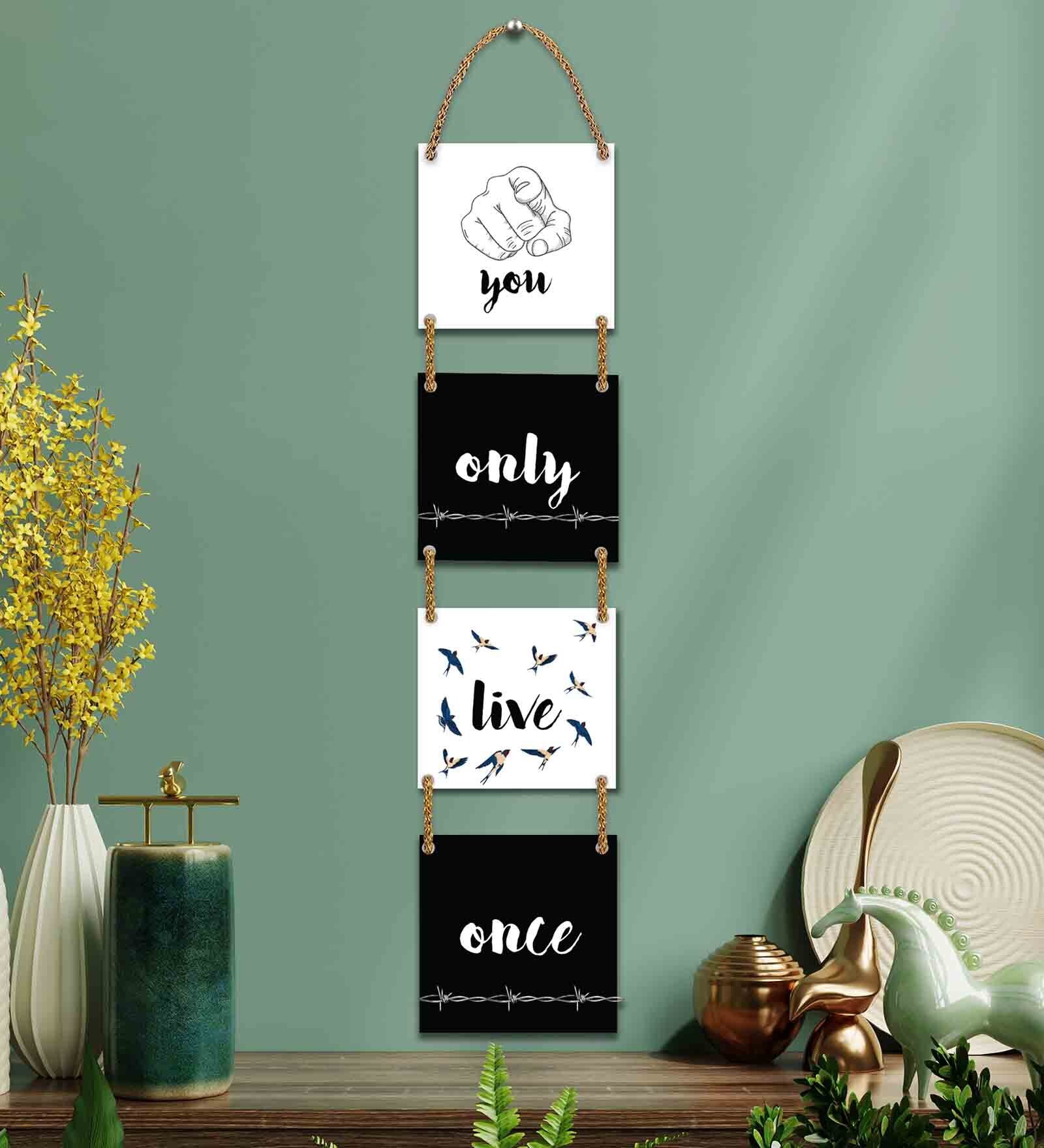 MDF Wall Hanging In Multicolour