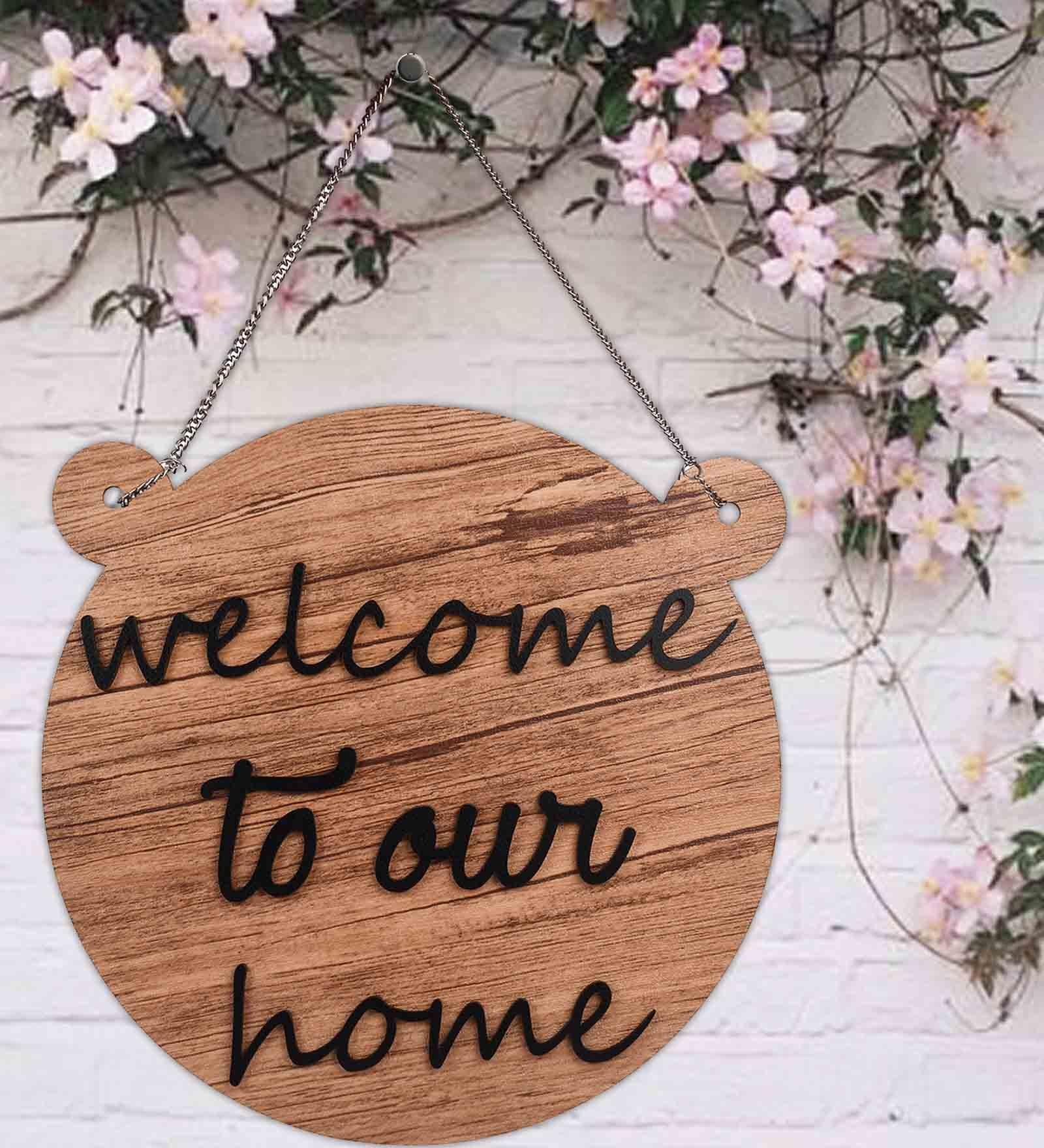 MDF Wall Hanging In Brown