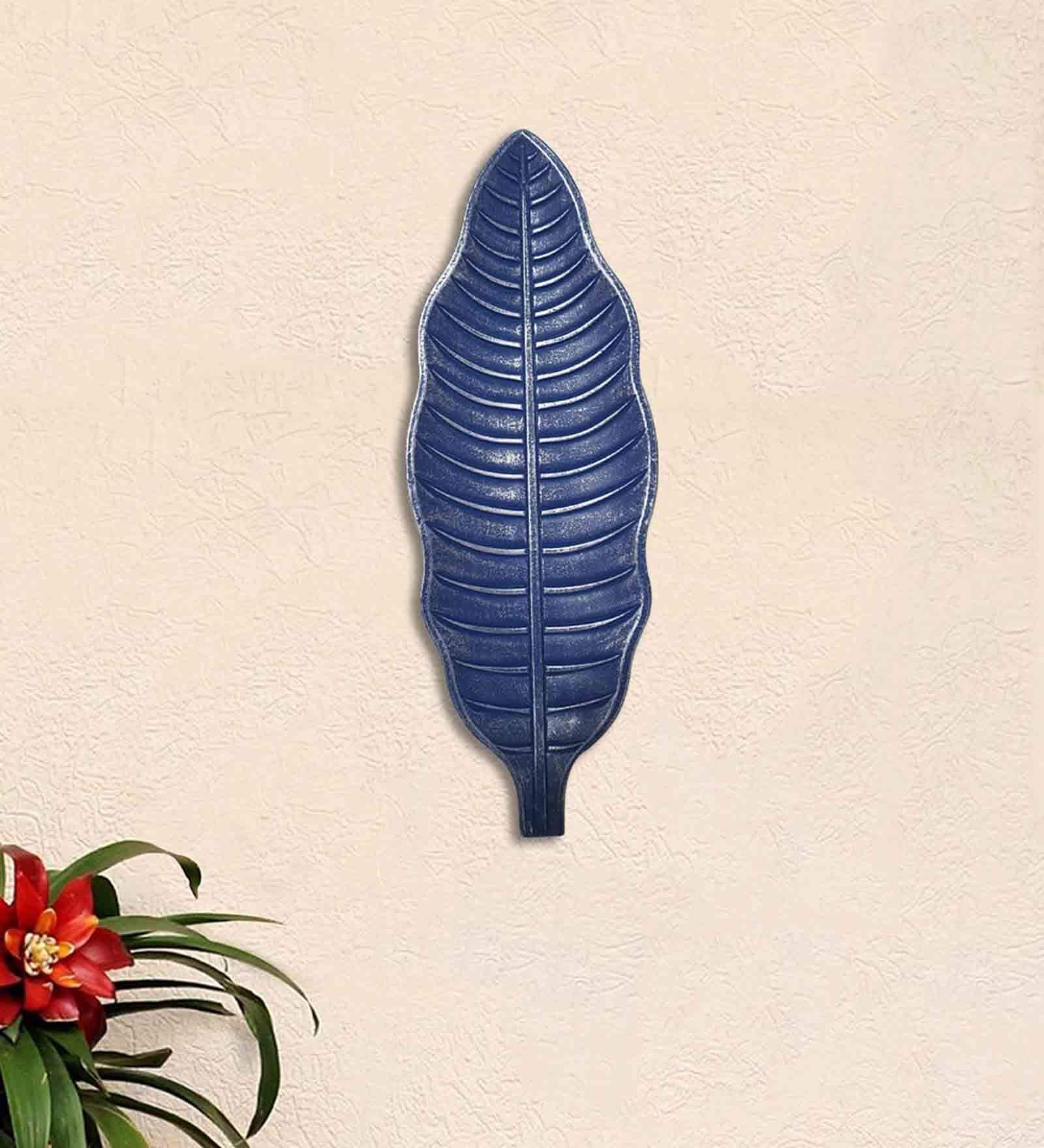 Mdf Wall Yuina Plate In Blue