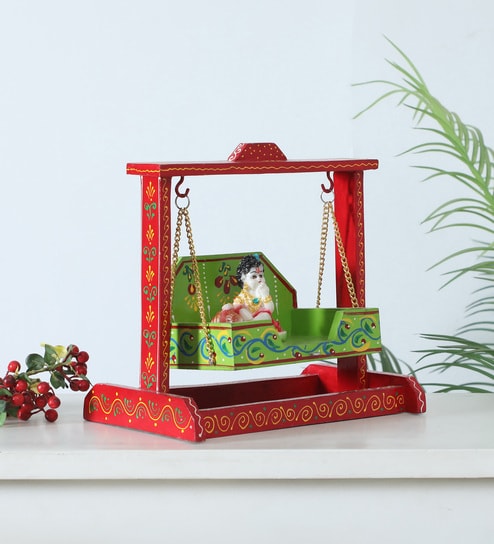 MDF & Mango Wood Multicolour Swing