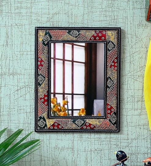 Multicolour MDF Knight Wall Mirror