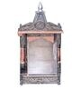 MDF & Wood Carved Wall Mounted Pooja Mandir