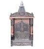 MDF & Wood Carved Wall Mounted Pooja Mandir