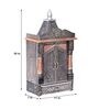 MDF & Wood Carved Wall Mounted Pooja Mandir