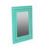 Blue MDF Creation Wall Mirror