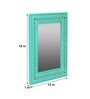 Blue MDF Creation Wall Mirror