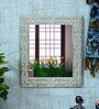 Silver MDF Creations Wall Mirror
