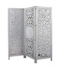 MDF 72 x 60 Inch 3 Panel Room Divider