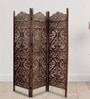 MDF 72 x 60 Inch 3 Panel Room Divider