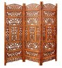 MDF 72 x 60 Inch 3 Panel Room Divider