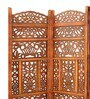 MDF 72 x 60 Inch 3 Panel Room Divider