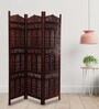 MDF 72 x 60 Inch 3 Panel Room Divider