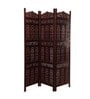 MDF 72 x 60 Inch 3 Panel Room Divider
