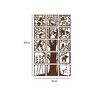 Mdf Zurich 84X 36 Inch Hanging Room Divider