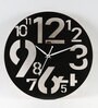 MDF And Acrylic Analog Alpha Wall Clock