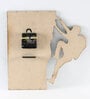 MDF And Acrylic Analog Climber Wall Clock