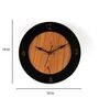 MDF And Acrylic Analog Concrete Wall Clock