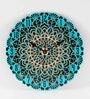 Mdf And Acrylic Analog Mandala Traditional Wall Clock