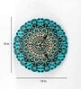 Mdf And Acrylic Analog Mandala Traditional Wall Clock