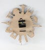 MDF And Acrylic Analog Monuments Wall Clock