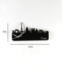 MDF And Acrylic Analog Paris Wall Clock