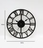MDF And Acrylic Analog Roman Novelty Wall Clock