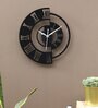 MDF And Acrylic Analog Trinity Novelty Wall Clock