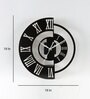 MDF And Acrylic Analog Trinity Novelty Wall Clock