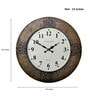 MDF Brass Fitted 
Antique Wall Clock
