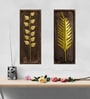 Set Of 2 Mdf Wooden Wall Art